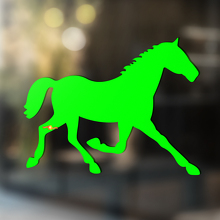 Cavallo Vinile Arte Parete Finestra Bagno Adesivo Decalcomania #3
_2
