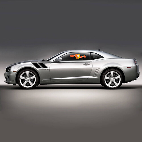 Decalcomania adesiva con strisce di accento laterale Chevrolet Camaro 2010-2020 Hash Speed
