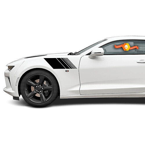 Adesivo in Vinile con Strisce Stroboscopiche per Parafango Anteriore per Chevrolet Camaro 2010-2020