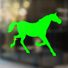 Cavallo Vinile Arte Parete Finestra Bagno Adesivo Decalcomania #4
_2
