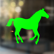 Cavallo Vinile Arte Parete Finestra Bagno Adesivo Decalcomania #5
_2