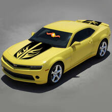 Chevrolet Camaro 2010-2015 Racing Wings strisce superiori e laterali
 2