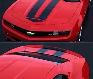 Sport U Shape Center Stripe Kit — Adesivo in vinile (cofano, baule) per Chevrolet Camaro 2010-2015