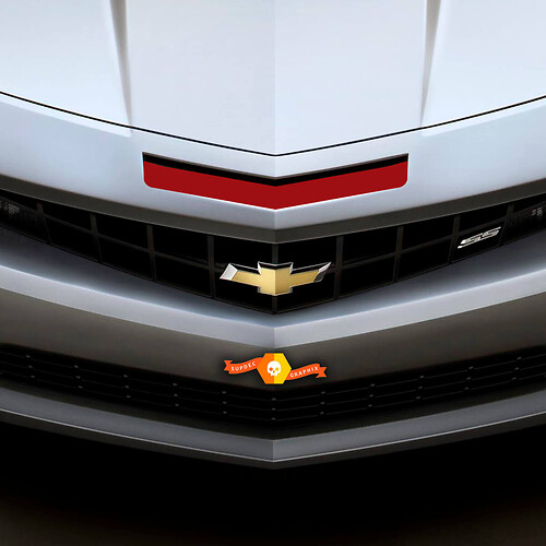 Chevrolet Camaro 2010-2013 Ss Mail Slot Vent Insert Stripe Vinile Adesivo Decalcomania
