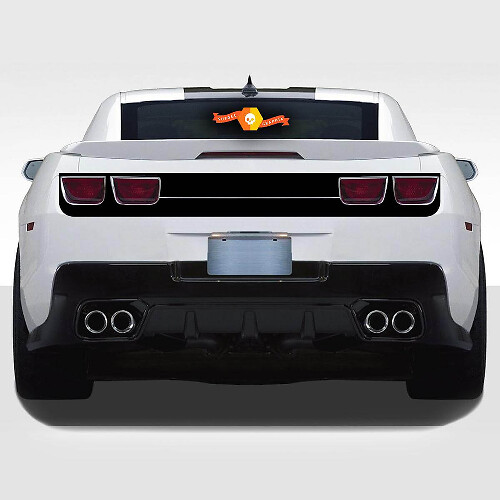 Kit adesivo in vinile nero per oscuramento fascione posteriore per Chevrolet Camaro 2010-2013