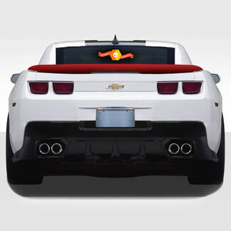 Chevrolet Camaro 2010-2013 Cabriolet Spoiler alettone posteriore Strisce in vinile