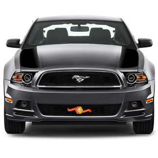 Ford Mustang 2013-2020 Strisce laterali sul cofano