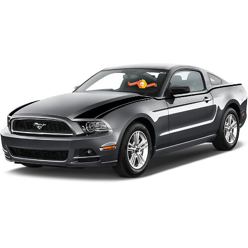Ford Mustang 2013-2020 Cofano E Strisce Javelin Laterali