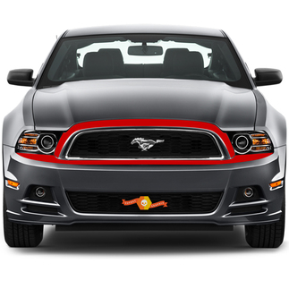 Ford Mustang 2013-2020 Paraurti anteriore Top Overlay Highlight Stripe