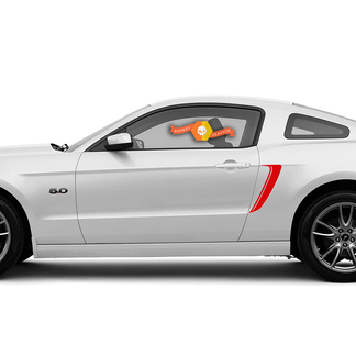 Ford Mustang 2010-2020 Strisce laterali con accenti branchiali