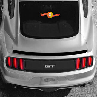 Ford Mustang 2015-2020 Lip Spoiler Overlay Accent Decal Stripe