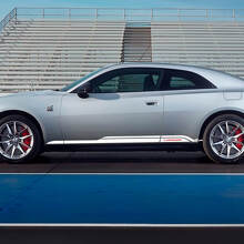 Strisce di decalcomanie del pannello a bilanciere per Dodge Caricatore elettrico 2 colori
 2