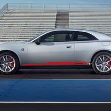Strisce di decalcomanie del pannello a bilanciere per Dodge Caricatore elettrico 2 colori
 3