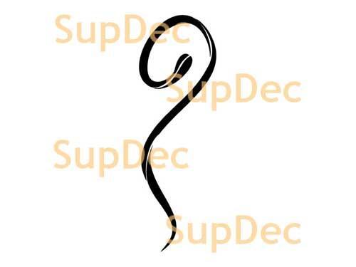 Serpente Vinile Arte Parete Finestra Bagno Adesivo Decalcomania rimovibile #8
