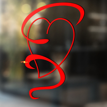 Adesivo murale in vinile con arte a tema serpente per finestra bagno rimovibile #9
_4