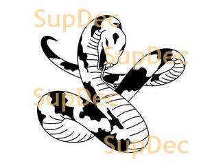 Serpente Vinile Arte Parete Finestra Bagno Adesivo Decalcomania rimovibile#12
