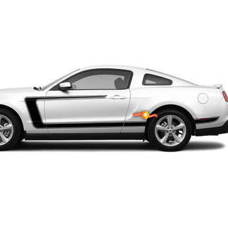 C-Stripes Boss Style per Ford Mustang 2005-2024 Adesivi per decalcomanie in vinile
