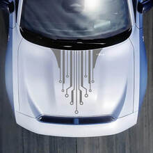 Adesivo per decalcomania per cappa per il caricabatterie Dodge Electric
 2