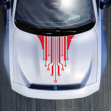 Adesivo per decalcomania per cappa per il caricabatterie Dodge Electric
 3