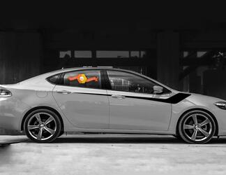 DODGE DART 2013- 2020 STRISCE SPORTIVE CON ACCENTO LATERALE