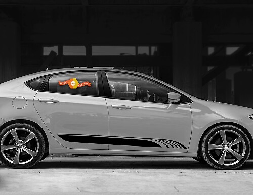 Dodge Dart 2013 -2020 Strisce laterali del pannello dei bilancieri della portiera inferiore