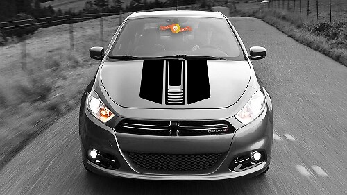 DODGE DART 2013 - 2020 STRISCE SUL CAPPUCCIO