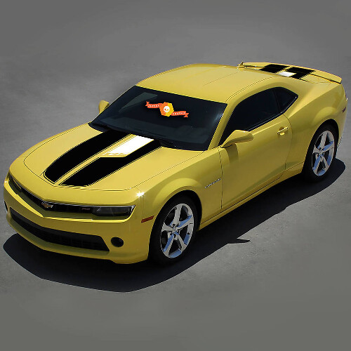 CHEVROLET CAMARO 2010-2015 STILE 45° ANNIVERSARIO 2 COLORI STRISCE
