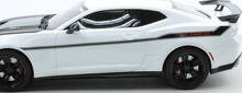 Kit di Adesivi in Vinile Strisce Laterali Stile Exorcist ZL1 per Chevrolet Camaro 2017-2019_2