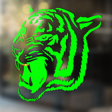 Tigre gatto selvatico Vinile Parete Finestra Bagno Adesivo Decalcomania #5
_2