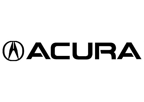 Adesivo in Vinile con Logo Acura per Veicoli Acura