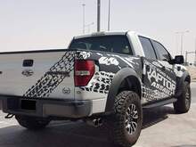 F-150 Ford Raptor Mud Splatter Tire Track Decal Grafica Adesivi Vinile Decal Grafico
 3