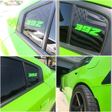2 Dodge Charger Window Bandiera degli Stati Uniti 392 Adesivi grafici per decalcomanie per parabrezza in vinile
 3