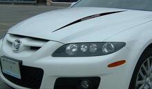 Kit Adesivo in Vinile per Cofano con Strisce Sottili MPS per Mazda 6_2
