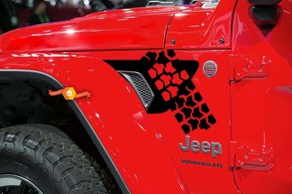Le migliori offerte per Jeep Wrangler JL Rubicon Tire Tread Fender Vent Decal Kit 2018+ sono su ✓ Confronta prezzi e caratteristiche di prodotti nuovi e usati ✓ Molti articoli con consegna gratis!
