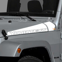 Adesivo in vinile con strisce personalizzate per cofano laterale Jeep Wrangler_2