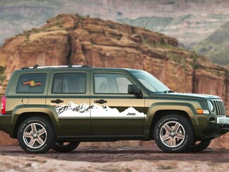 2007-2017 Jeep Patriot Mountain decalcomanie adesivi strisce grafiche
