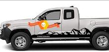 Toyota Tacoma Side Door Rocker Panel Mountain Decal Sticker 04-19 doppia cabina letto lungo
 2