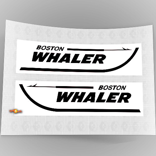 Adesivi in Vinile per Barche Boston Whaler