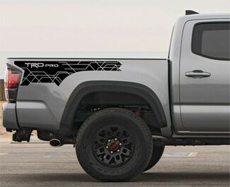 2018 2017 2016 Toyota Tacoma TRD PRO XL Side Bed Decal Grafica Vinile Sport
