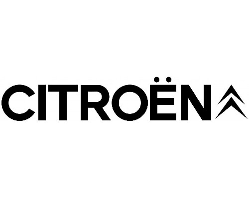 Adesivo in Vinile Laterale con Logo Citroen per Auto Citroen