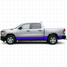 Kit di decalcomanie in vinile a striscia dritta per pannello laterale per Dodge Ram 1500_2
