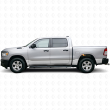 Kit di decalcomanie in vinile a striscia dritta per pannello laterale per Dodge Ram 1500_5