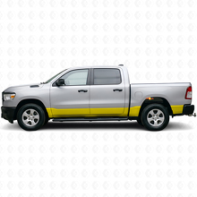 Kit di decalcomanie in vinile a striscia dritta per pannello laterale per Dodge Ram 1500_6