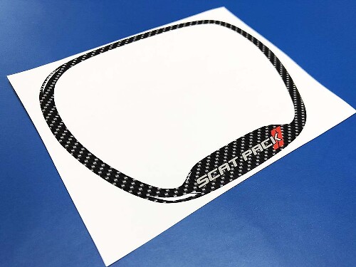 Adesivo Anello Decorativo Volante Scat Pack per Dodge