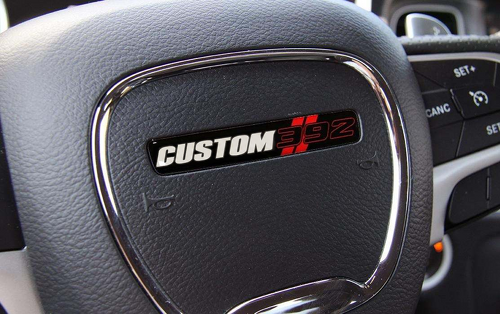 Volante Daytona 392 emblema a cupola Adesivo Decal Challenger Charger
