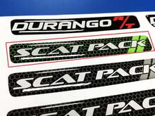 Volante Scat Pack Emblema color lime a cupola Adesivo Decalcomania Challenger Charger Scatpack
 2