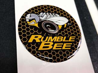Pulsante di avviamento del motore Decalcomanie a cupola con emblema Rumble Bee
