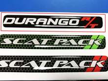 Volante Durango RT R/T emblema a cupola Adesivo Decal Challenger Charger Dodge
 2