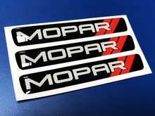 Un emblema del volante a cupola Adesivo Decal Challenger Charger Mopar Dodge
 2