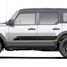 Adesione a strisce per bilanciere per bilanciere retrò Vintage Wave Heritage Fit Toyota 4Runner 2
 3